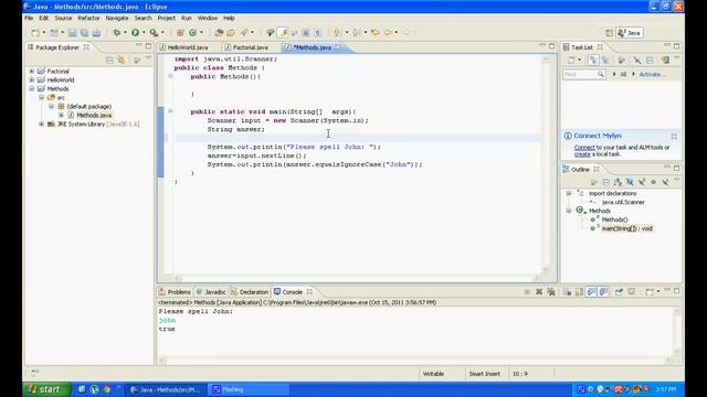 Intro to Java Programming Ep5: Methods of the String class смотреть онлайн