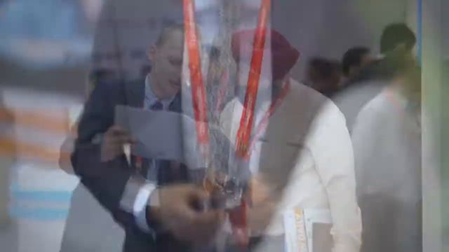 SkyWay в Индии открытие выставки Нью-Дели смотреть онлайн