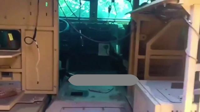 Кадры трофейного MRAP Mastiff, который захватили бойцы 37-ой ОМсБр.