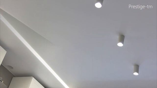 СВЕТОВАЯ ЛИНИЯ шириной 5 см / Натяжной потолок смотреть онлайн