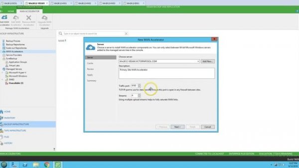 Veeam Advance Training | 21 - Creating WAN Accelerators in Veeam Backup and Replication