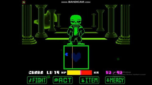 Green sans - a totally serious battle (Unofficial) (NO HEAL)