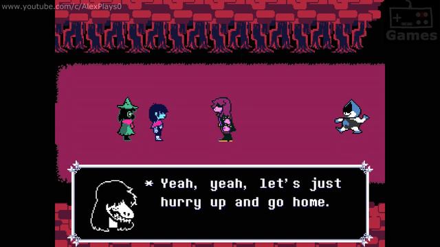 DELTARUNE | Дельтарун 8 - Крис против Сюзи и Лансера