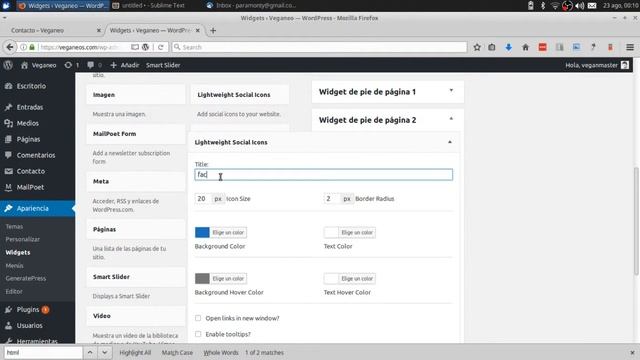 Social Icons en Wordpress смотреть онлайн