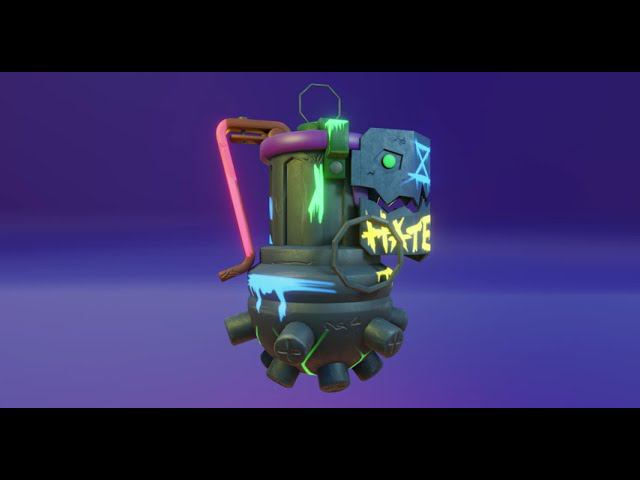 Jinx Granade In Blender