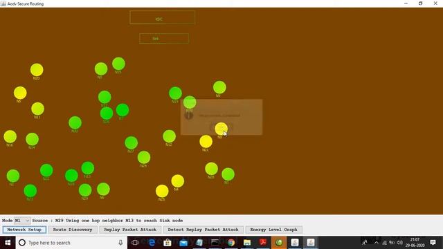Securing Ad-hoc On-Demand Distance Vector Protocol in Wireless Sensor Networks смотреть онлайн