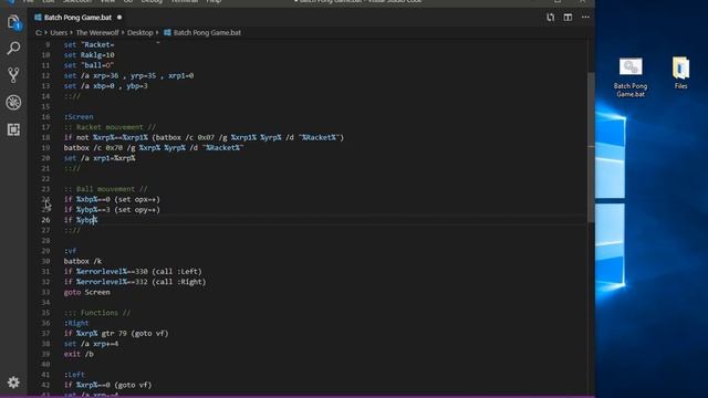 How to make Cmd Pong Game -- Part I [2019] смотреть онлайн