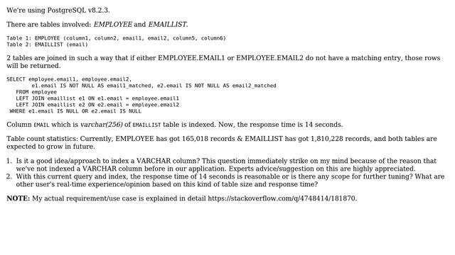 Databases: Is it a good idea/approach to index a VARCHAR column? (3 Solutions!!) смотреть онлайн