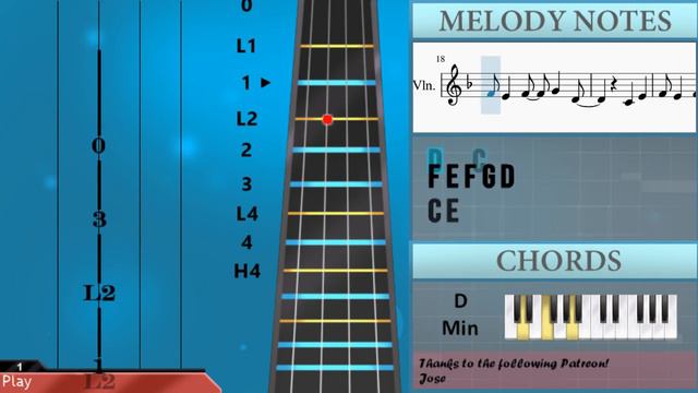 How To Play Crossing Fields (Sword Art Online) By LiSA On Violin (Tutorial)