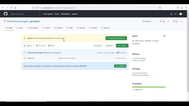 #Git Rebase in Telugu | Final Session | GitHub Merge and Merge conflicts | смотреть онлайн