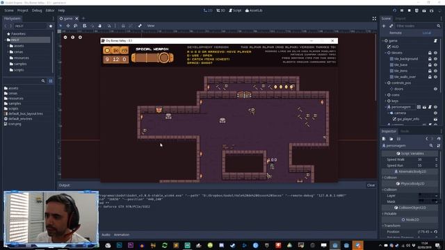 Godot Engine Devlog #3 - Game: Dry Bones Valley смотреть онлайн