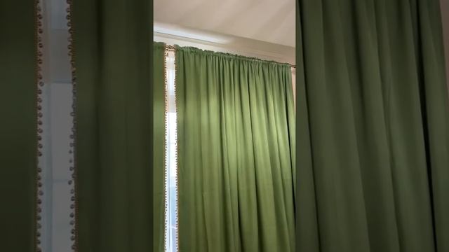 Зелёные Шторы от SALON INTERIORS смотреть онлайн