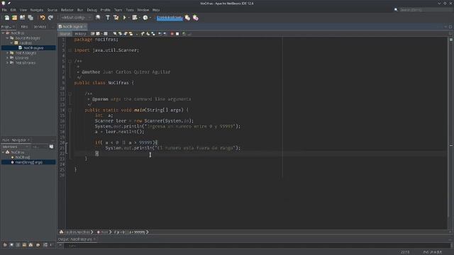 Numero de cifras de un numero entre 0 y 99999 | IF | Ejercicios JAVA смотреть онлайн
