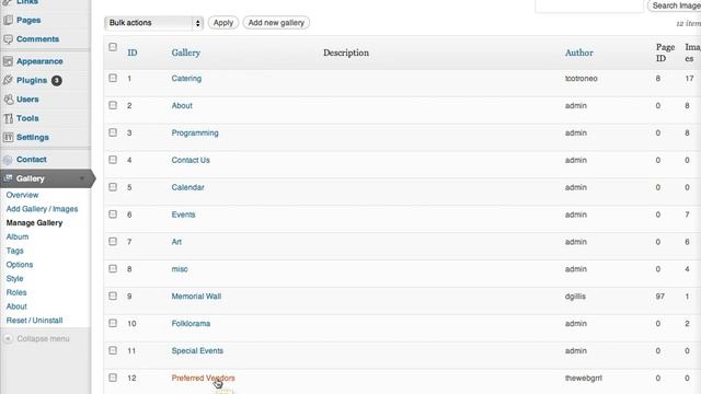 Using NextGen Gallery To Display Preferred Vendors in Wordpress смотреть онлайн