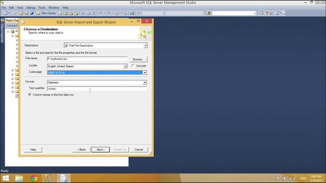 SQL Server - How to export data to *.csv file | FoxLearn смотреть онлайн