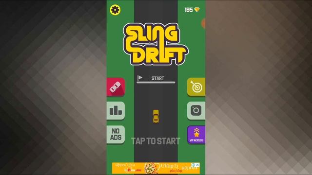 Sling Drift. Затягивающая игра. смотреть онлайн