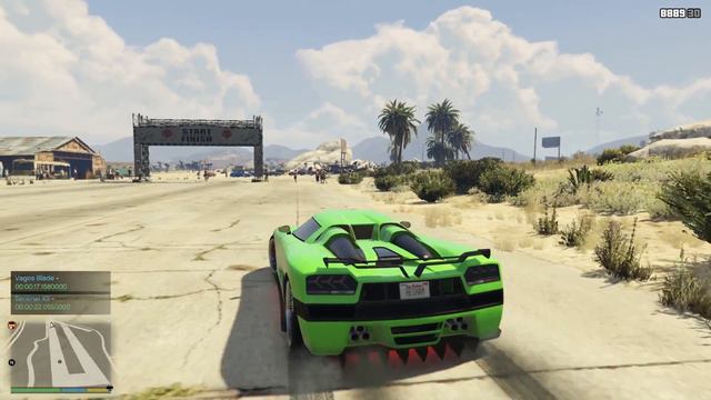 GTA 5 drag test Entity XF stock & tuning смотреть онлайн