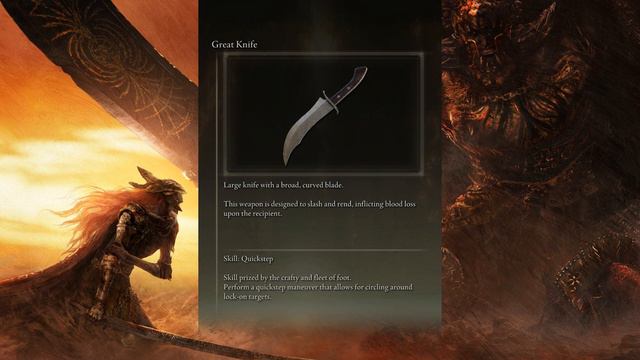 Elden Ring Narrated Compendium - Great Knife