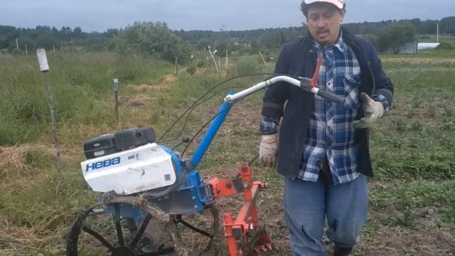 окучиваю картошку мотоблоком. насадка пропольник-рыхлитель смотреть онлайн