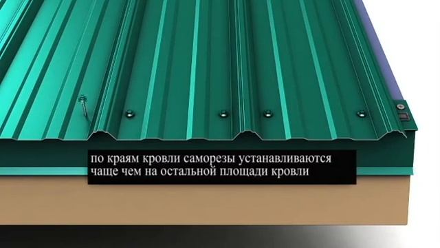 Установка профнастила на кровлю своими руками часть 1 смотреть онлайн