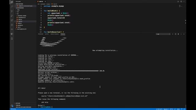 Kotlin Setup + Visual Studio Code (Using Mac) смотреть онлайн