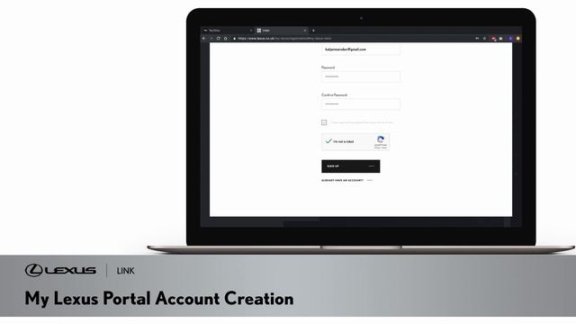 How to create a Lexus Link account using the My Lexus portal смотреть онлайн