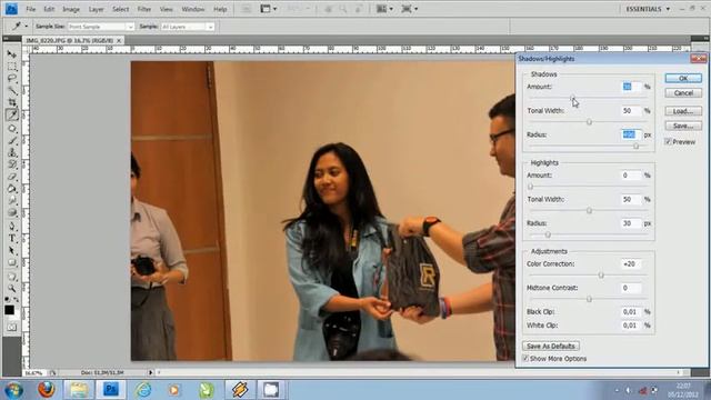 Adobe Photoshop Shadows dan Highlights смотреть онлайн