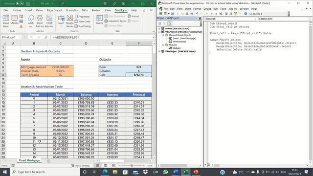 How To Fill Cells / Extend A Table Based On A Single Cell Value Using VBA – The Excel Hub смотреть онлайн