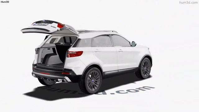 Ford Territory CN-spec with HQ interior 2019 3D model by Hum3D.com смотреть онлайн