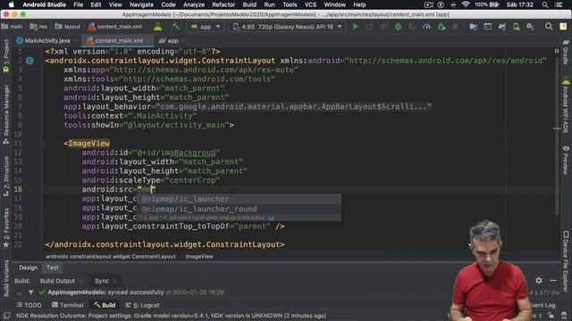 Crie layout com imagens da WEB no Android em poucos minutos programando quase nada usando Picasso. смотреть онлайн