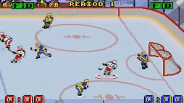 Super Nintendo Super Slapshot смотреть онлайн