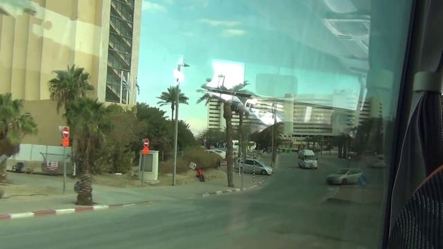 Въезд в турзону Эйн-Бокек (Ein Bokek) смотреть онлайн