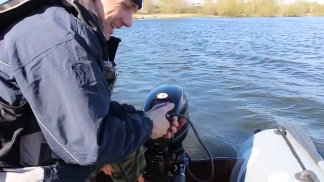 Первый запуск и обкатка мотора HIDEA (ХАЙДИ) 9.9-15.