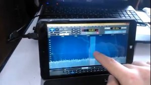 PowerSDR MRX работает на Windows планшете Chuwi Vi8 - 2