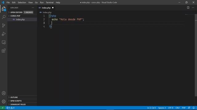Curso Práctico de PHP - Primeros pasos en PHP смотреть онлайн