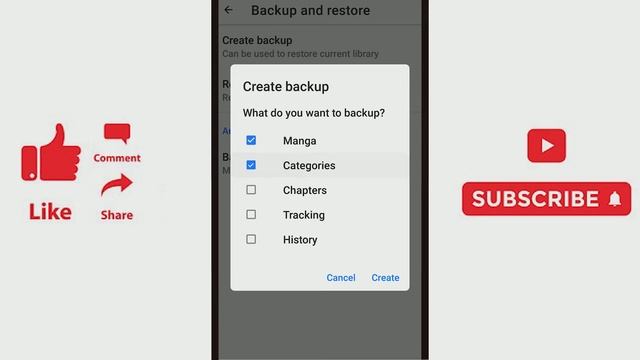 How to create Backup of your data in the Tachiyomi Library and Restore it in your Device... смотреть онлайн