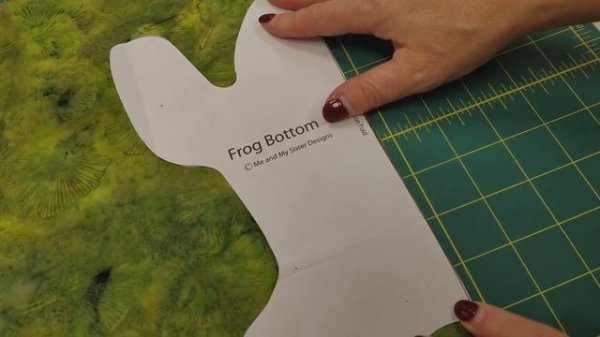 A Lovely Patchwork Frog