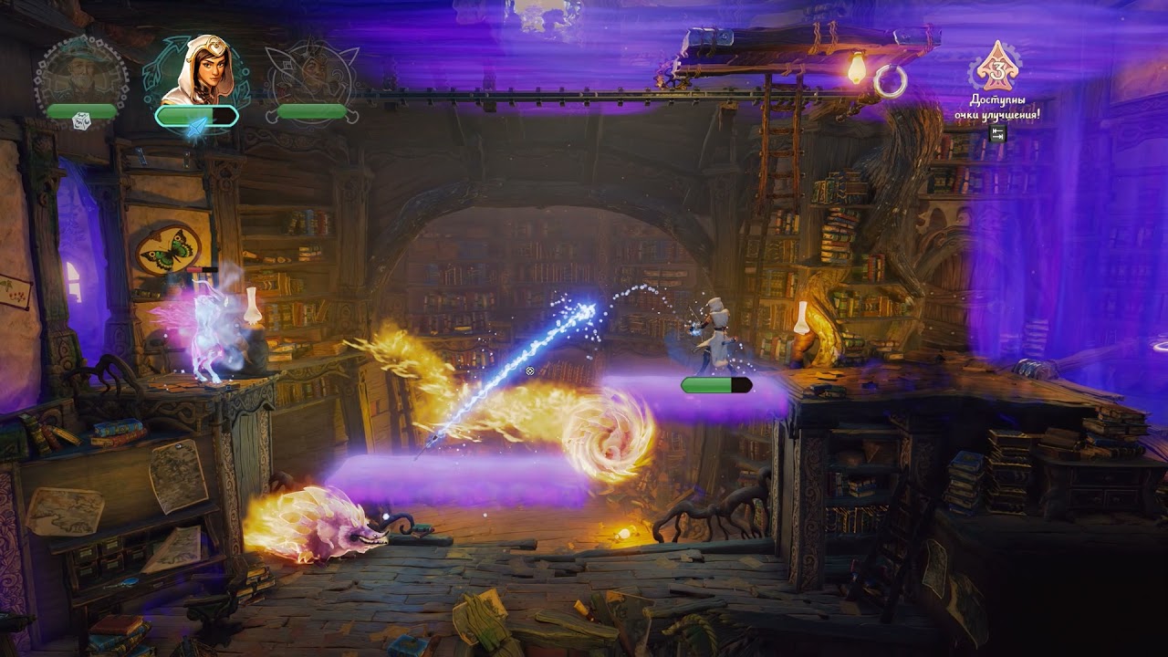 Красивейшая игра Trine 4. Семейное прохождение под новый год 2022. Часть 9 смотреть онлайн