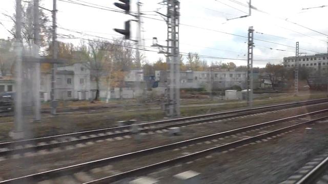 От ст. Москва-Смоленская до ст. Усово на ЭГ2Тв-001 "Иволга" ЦППК (Часть 1) смотреть онлайн