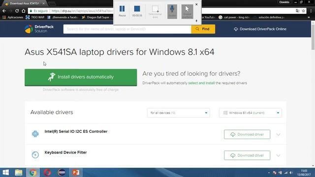 Drivers Touchpad para ASUS X541SA смотреть онлайн