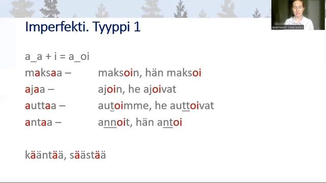 Imperfekti. Прошедшее время в финском языке смотреть онлайн