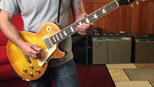 Gibson LP Standard Faded LCPG-225, all switch positions смотреть онлайн