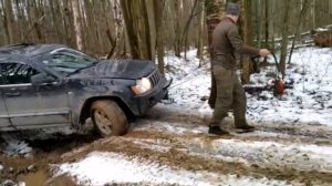 Хороший день для прогулки на Гранд Чероки WK