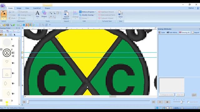 How to digitize an image using PE Design 10 Software (Cross Colours) смотреть онлайн