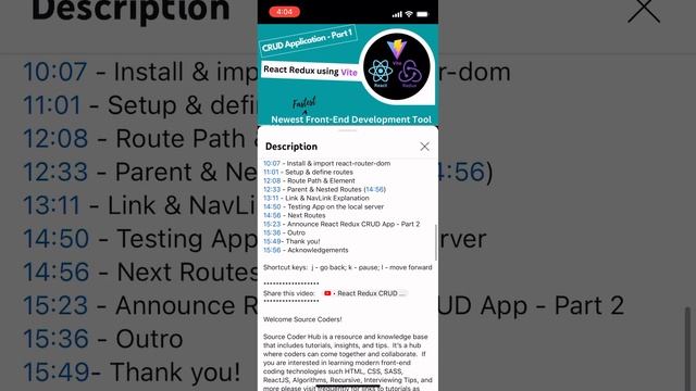 React Tutorial using Vite (fastest development tool) to build a CRUD App 2023 - Pt 1 смотреть онлайн