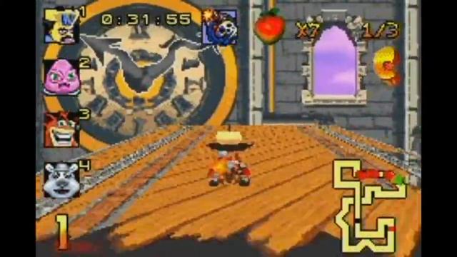 CRASH NITRO KART(RUS) GBA. 101% ПРОХОЖДЕНИЕ. РАЗБЛОКИРОВАЛ ВСЕХ ПЕРСОНАЖЕЙ. смотреть онлайн