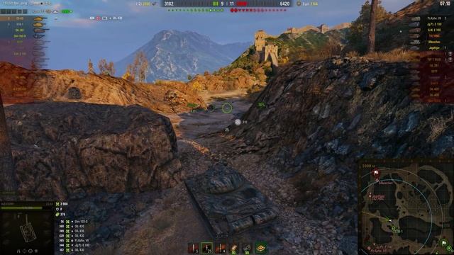 Бой мечты... Псих взял уникальный танк в World of Tanks!!! смотреть онлайн