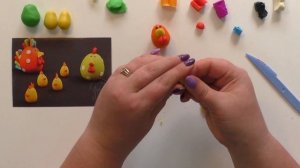 Лепим из пластилина