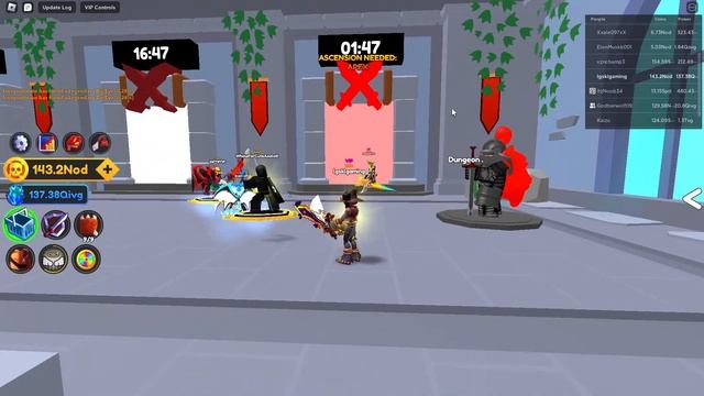 ⚔️ Sword Fighters Simulator- Hard + ROOM 8 INSANE Dungeon ! смотреть онлайн