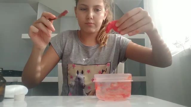 Слайм без клея из помады😱